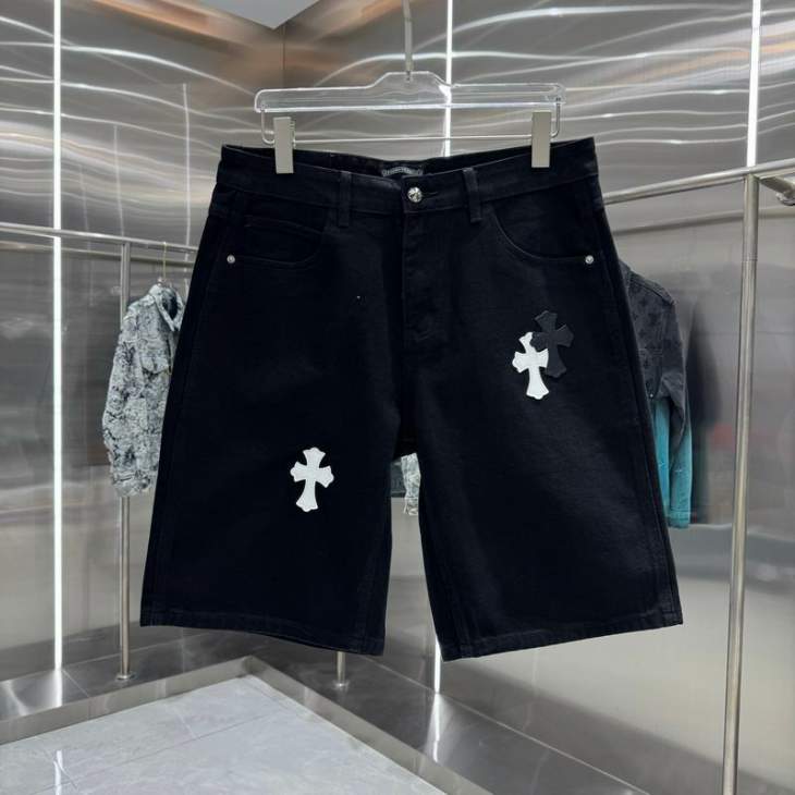 Picture of Chrome Hearts Jeans Short _SKUChromeHeartsM-2XLhgntx918833